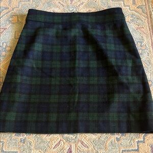 J. Crew plaid skirt